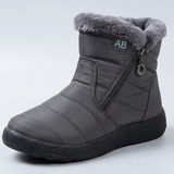 Ragnborg | Damen Wasserdichte Winterstiefel Stiefeletten – Grau