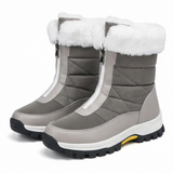 Ragnborg | Damen Winterstiefel wasserdicht gefüttert – Grau