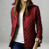 Ragneis | Damen Steppjacke Leichte Übergangsjacke – Rot