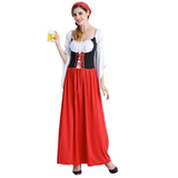 Ramona | Damen Rotes Dirndl Trachtenkleid – Rot