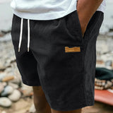 Reeve | Herren Freizeitshorts mit Kordelzug – Schwarz