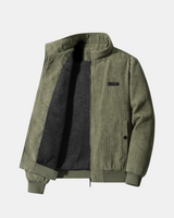 Fergus - Wattierte Steppjacke – Grün