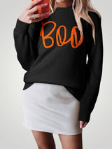 Luisa | This Rippstrick Damenpullover modern geschnitten – Schwarz