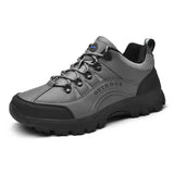 Robuste Herren Wanderschuhe Für Outdoor Und Trekking – Grau