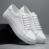 Felix | Stilvolle Herren Leder Sneakers Design – Weiß