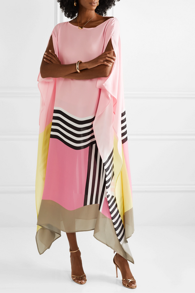 VALE | Iria – Elegant Kaftan with Geometric Pattern
