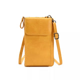 Clara - Elegante Leder-Handtasche – GELB