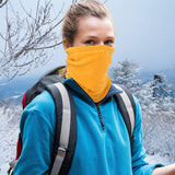 CozyGuard™ Thermo Halswärmer mit schützendem Bandana-Design – Gelb