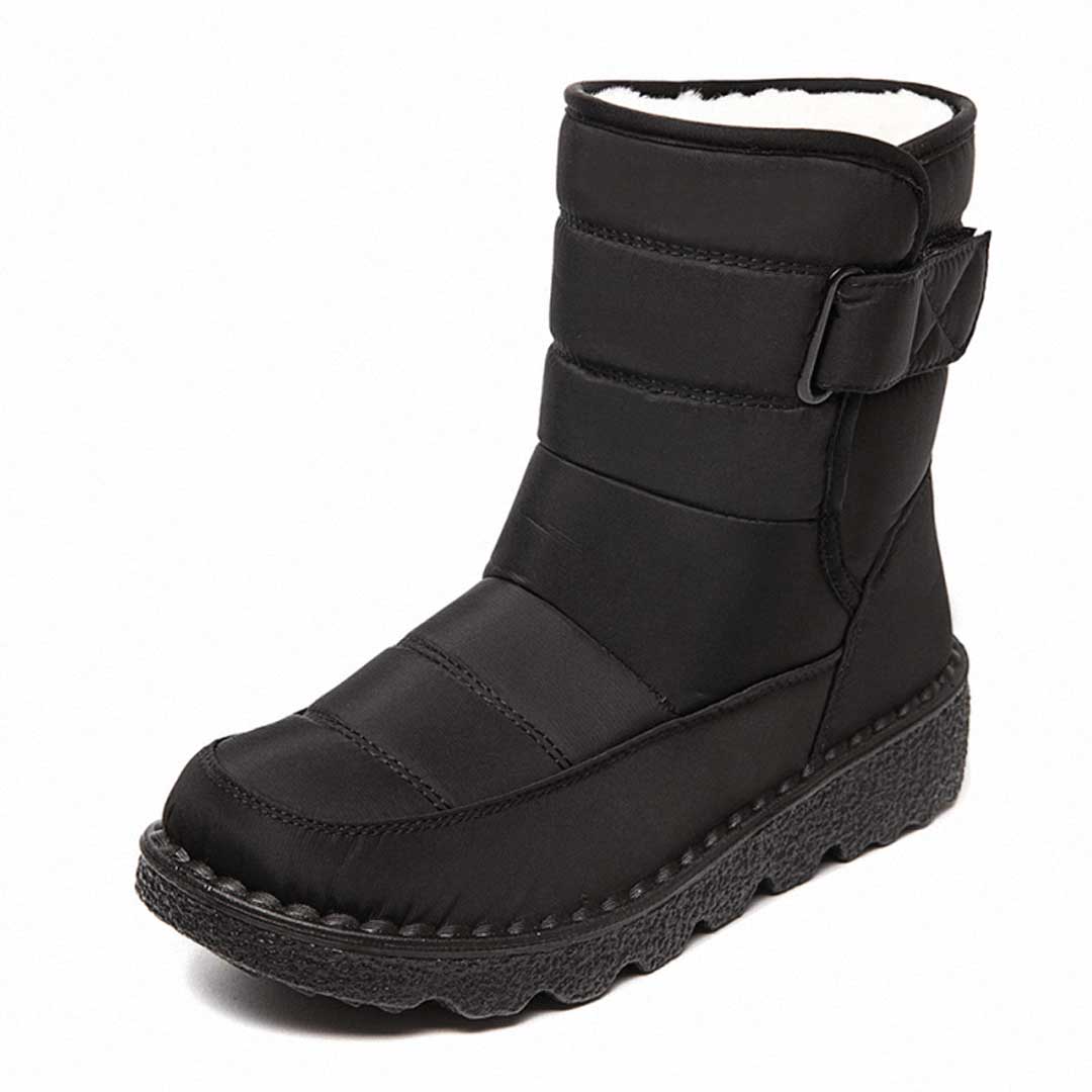Lässige Wasserdichte Winterstiefel mit Verstellbarem Riemen für Damen | Ideal für das tägliche Tragen