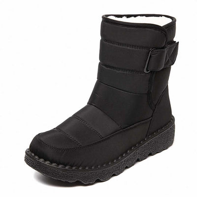 Lässige Wasserdichte Winterstiefel mit Verstellbarem Riemen für Damen | Ideal für das tägliche Tragen