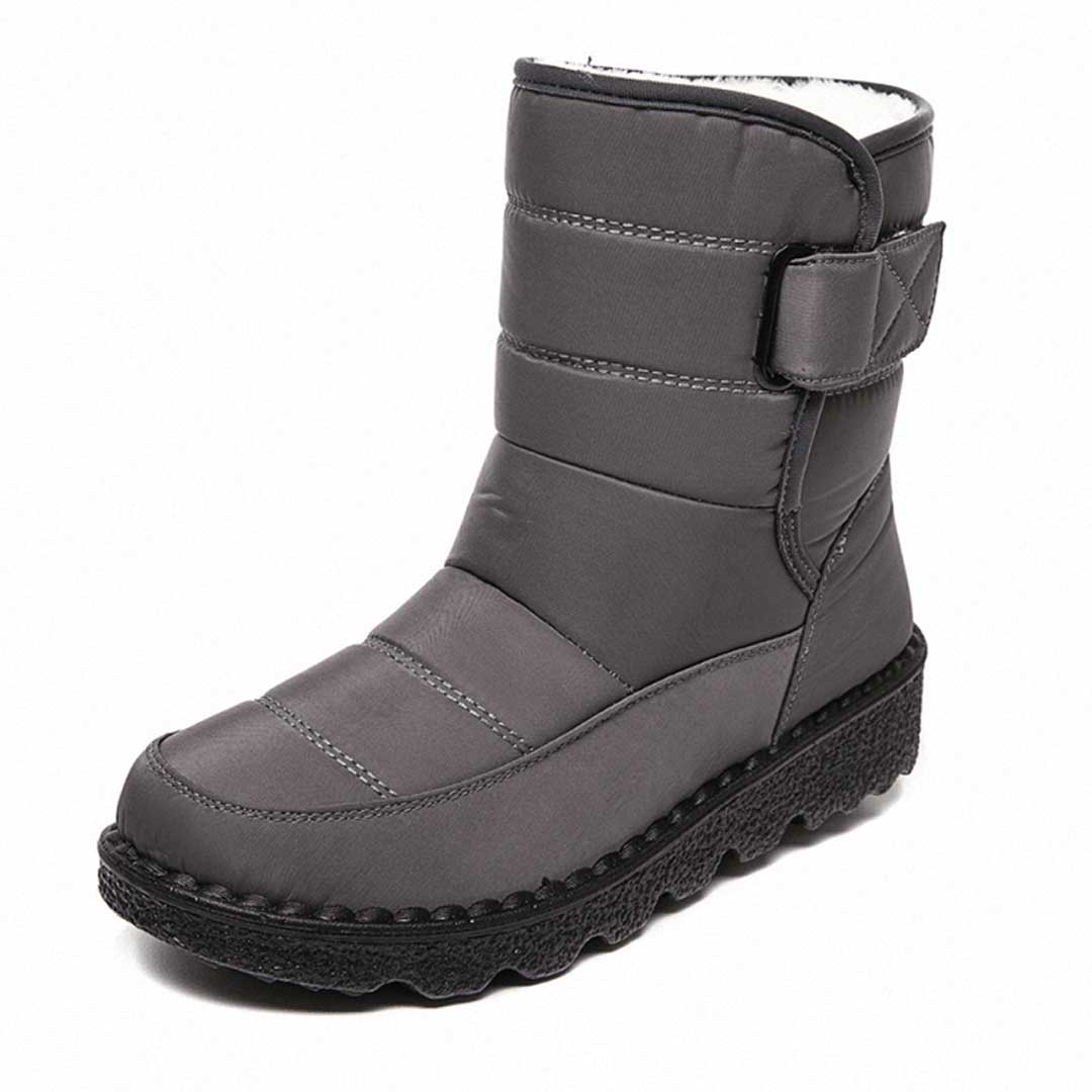 Lässige Wasserdichte Winterstiefel mit Verstellbarem Riemen für Damen | Ideal für das tägliche Tragen