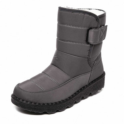Lässige Wasserdichte Winterstiefel mit Verstellbarem Riemen für Damen | Ideal für das tägliche Tragen