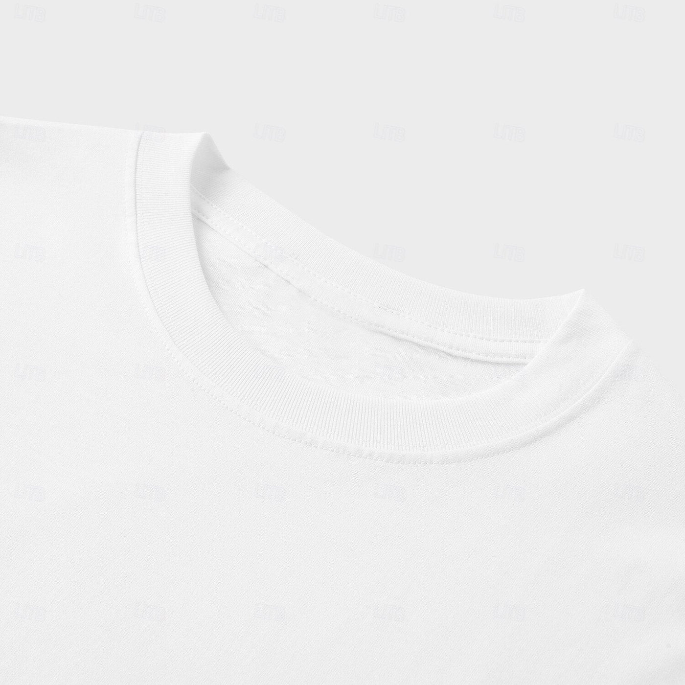 Minimalistisches einfarbiges T-Shirt