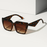 Skye | Damen Sonnenbrille Oversized Retro – Türkis