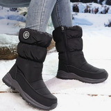 Skyla | Damen Orthopädische Stiefel, warm und wasserdicht – Schwarz