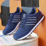 Sneaker Low Top Für Herren – Blau