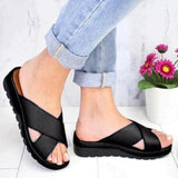 Sommerschuhe Damen Sandalen – Schwarz