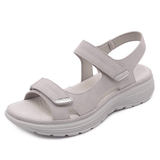 Orthopädische Sandalen für Damen | Verstellbarer Riemen – Grau