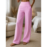 Sorunde | Damen Jogginghose Weites Bein High-Waist – Rosa