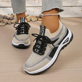 Sportliche Damen Sneaker Mit Komfortabler Sohle – Schwarz