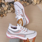 Sportliche Damen Sneaker Mit Komfortabler Sohle – Hellrosa