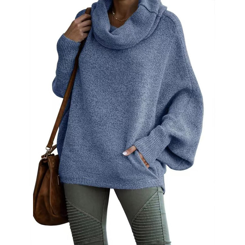 Haisley | Lässiger Batwing-Strickpullover