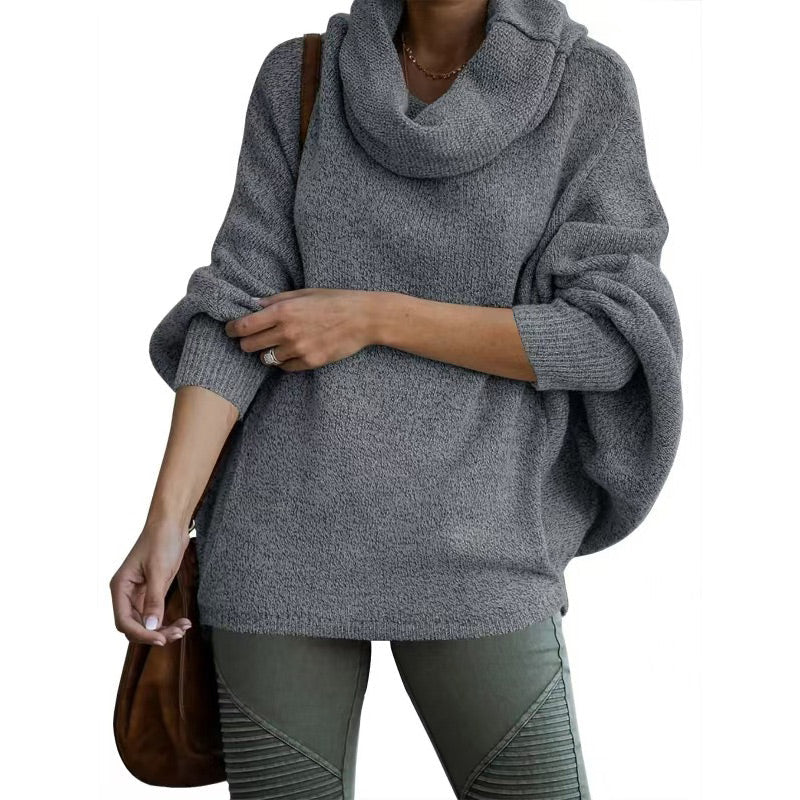 Haisley | Lässiger Batwing-Strickpullover