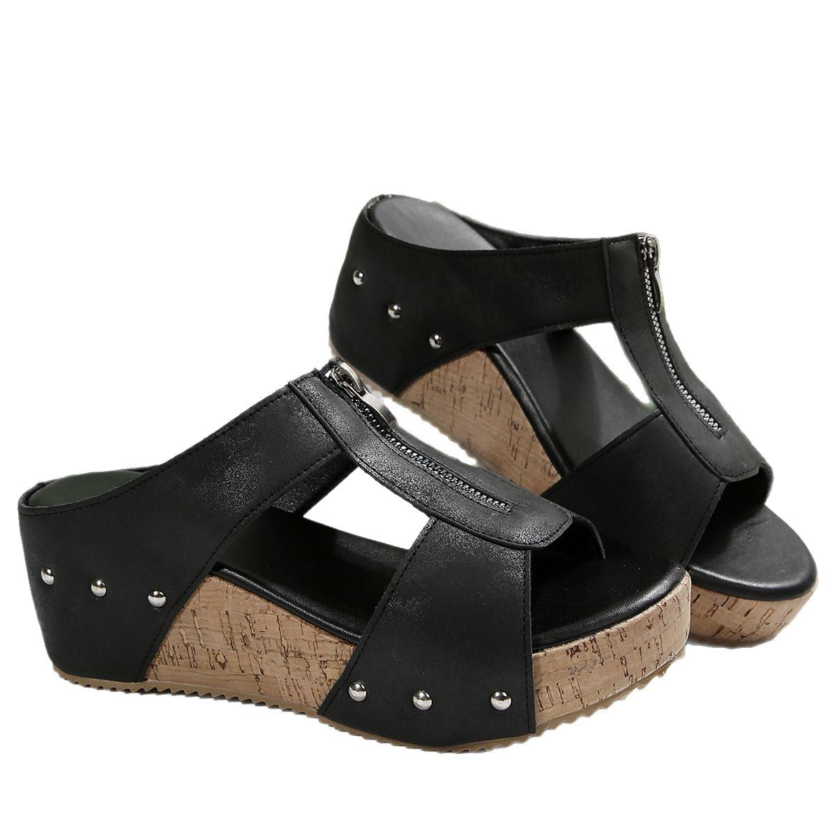Astrid™ – Orthopedic Wedge Sandals with Open Toe