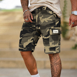 Flourence | Robuste Herren-Shorts im Military-Look – Khaki