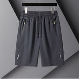 Zionn | Atmungsaktive Herren-Shorts im 3er-Pack – Grau