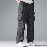 Naredoo | Lässige Herren-Cargohose mit mehreren Taschen – Grau