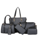 Issaly | Elegantes Mehrteiliges Damen-Taschenset – Schwarz