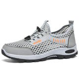 Allan | Atmungsaktive Herren-Sneaker mit griffiger Sohle – Grau