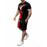 Arvidho | Bequemes Herren-Set für Training und Freizeit – Schwarz
