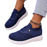 Gretchel | Atmungsaktive Damen-Sneaker mit weicher Sohle – Blau