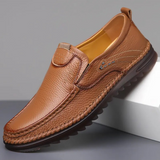 Novaric | Klassische Herren-Loafer für Alltag und Büro – Braun