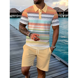 Nicco | Atmungsaktives Herren-Set mit Poloshirt und Shorts – Stil 5