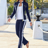 Anthera - Soft-Touch-Zweiteiler – Marineblau