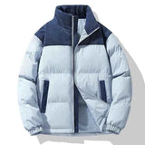 Steppjacke Herren Wattiert – Blau