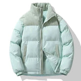 Steppjacke Herren Wattiert – Hellblau