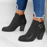 Stiefel mit Grip – Schwarz