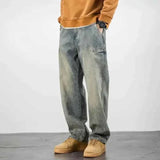 Stonewashed Jeans Herren – Wüstensand