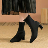 Stretch-Stiefel – Schwarz