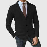 Strickblazer Für Herren – Schwarz