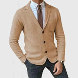 Strickblazer Für Herren – Khaki