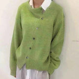 Strickjacke Damen – Grün