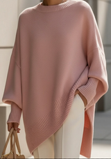 Svanhilde | Damen Oversize Strickpullover – Rosa