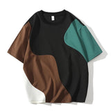 T-Shirt Damen Loose Fit – Schwarz