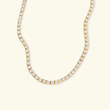 Tennis Halskette Gold – Gold