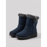 Thordike | Damen Winterstiefel Wasserdicht Gefüttert – Blau